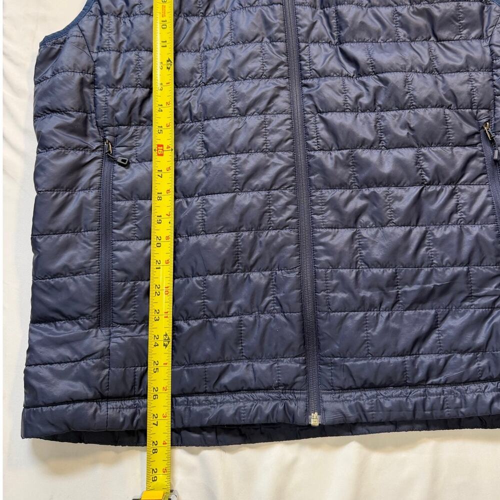 Patagonia Nano Puff Vest Mens XL Navy PrimaLoft Lightweight Puffer Gorpcore - Picture 10 of 10